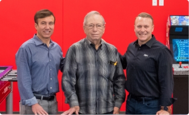 Photo of D&H Co-Presidents and Chairman Emeritus