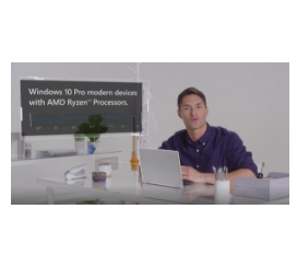 Video still shot a man using a Windows 11 device