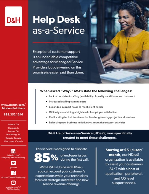 Help Desk As a Service Handout